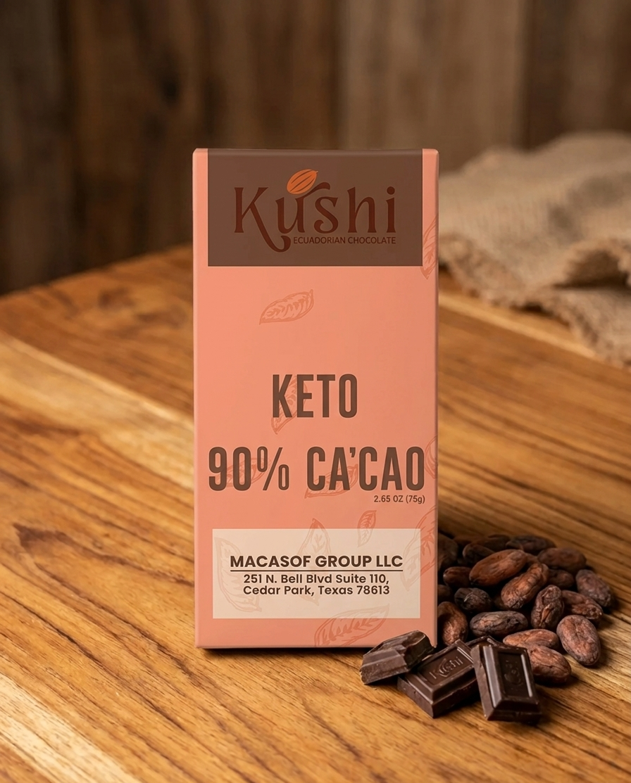 90% Keto Dark Chocolate
