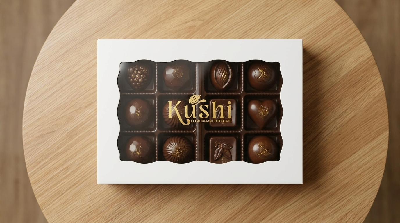 Bonbons box of 12